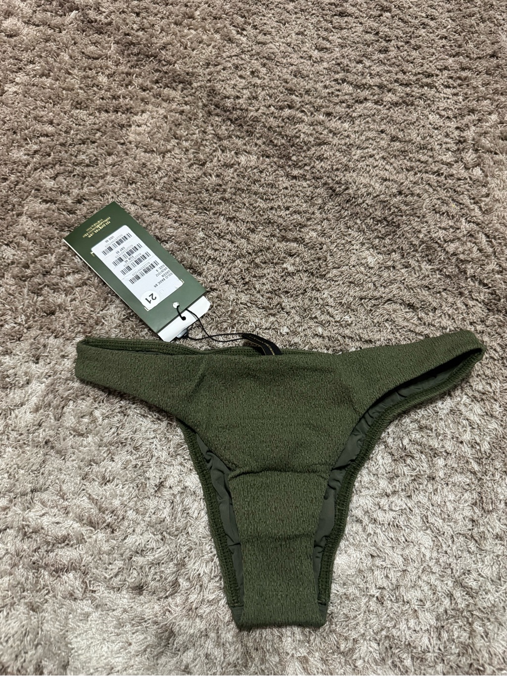Vix+Bianca Brandolini Solid Basic Br Green